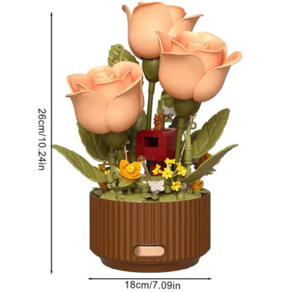 Ramo de Rosas lego Armable